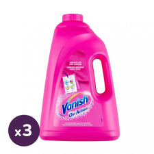 Vanish Oxi Action folyékony folteltávolító, pink (3x3 liter) tisztító- és takarítószer, higiénia