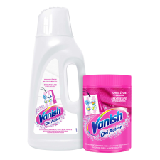 Vanish White folyékony Folttisztító 2L + Vanish Pink Folttisztító por 625g tisztító- és takarítószer, higiénia