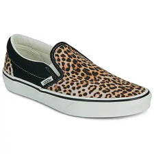 Vans Belebújós cipők Classic Slip-On BLACK/LEOPARD Fekete 38 női cipő