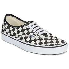 Vans Rövid szárú edzőcipők Authentic Y28 -  PRIMARY CHECK BLACK/WHITE Fekete 35 női cipő