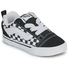 Vans Rövid szárú edzőcipők Knu Skool Elastic Lace CHECKERBOARD BLACK/TRUE WHITE Fekete 24
