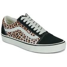 Vans Rövid szárú edzőcipők Old Skool BLACK/LEOPARD Fekete 41 női cipő
