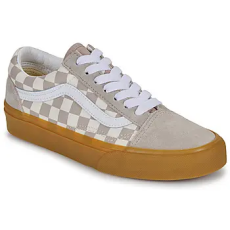 Vans Rövid szárú edzőcipők Old Skool Gum check Mushroom Bézs 36