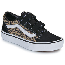 Vans Rövid szárú edzőcipők Old Skool V LEOPARD Fekete 30