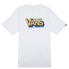 Vans Rövid ujjú pólók Checker Drop SS Fehér 10 / 12 Jahre gyerek póló