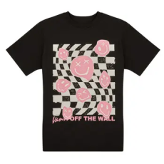 Vans Rövid ujjú pólók TWISTED JOY SS Fekete 12 / 14 Jahre