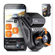 VANTRUE Dash Cam - S1 PRO (WiFi+GPS autós kamera első + hátsó, 2.7K + 1080p, HDR, 512GB MicroSD támogatás) (VANTRUE_S1_PRO) autós kamera