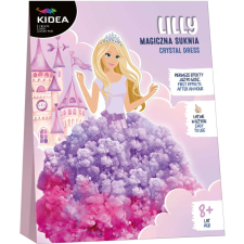 Varázslatos hercegnő ruha, Lilly Magic Crystal Dress, Kidea, lila-rózsaszín oktatójáték
