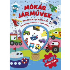 Varázslatos matricák - Mókás járművek gyermek- és ifjúsági könyv