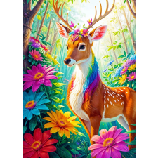 Varázslatos szarvas kirakó 1000 darabos puzzle, kirakós
