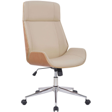 Varel modern irodai szék forgószék krém-natúr 314574 forgószék