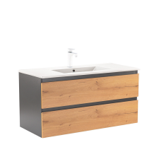  Vario Forte 100 alsó szekrény mosdóval fürdőszoba bútor