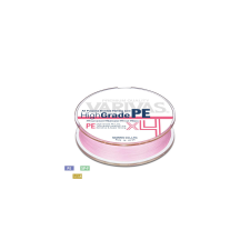 Varivas HIGH GRADE PE X4 MILKY PINK 100m #1.2 0.185mm 21lb horgászzsinór