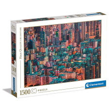 Városok Hong Kong Hive 1500 db-os puzzle Clementoni puzzle, kirakós