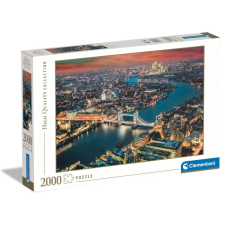 Városok London Aerial View 2000 db-os puzzle Clementoni puzzle, kirakós