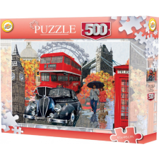  Városok (London) Autumn walk puzzle 500 db-os puzzle, kirakós