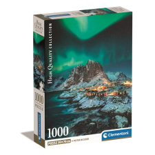Városok Norvégia Lofoten 1000 db-os Compact puzzle Clementoni puzzle, kirakós