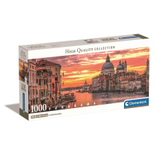 Városok Olaszország Canal Grande 1000 db-os panorama Compact puzzle Clementoni puzzle, kirakós