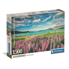 Városok Új-Zéland Lake Tekapo 1500 db-os puzzle Clementoni puzzle, kirakós