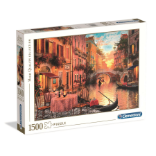 Városok Velence Canal 1500 db-os puzzle Clementoni puzzle, kirakós