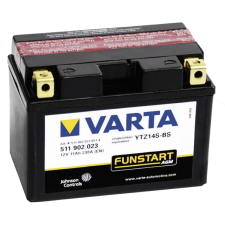 Varta - 12v 11ah - AGM motor akkumulátor - bal+ * YTZ14S-BS egyéb motorkerékpár alkatrész