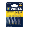 Varta 4103 - 4 db alkáli elem LONGLIFE EXTRA AAA 1,5V