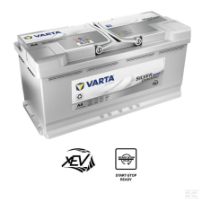 Varta Akkumulátor, 12 V 105 Ah 950 A AGM XEV A4 autóalkatrész