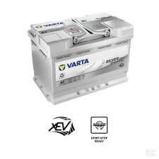 Varta Akkumulátor 12 V 70 Ah 760 A AGM Silver Dynamic autóalkatrész