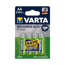 Varta Akkumulátor VARTA `Recharge Accu Power` AA 2100 mAh x 4 elemlámpa