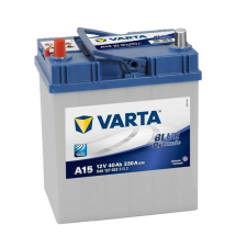 Varta Blue - 12v 40ah - autó akkumulátor - bal+ *ázsia*vékonysarus autó akkumulátor