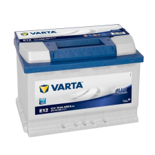 Varta Blue - 12v 74ah - autó akkumulátor - bal+ autó akkumulátor