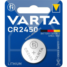 Varta CR2450 Lithium gombelem  (6450) gombelem
