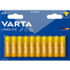 Varta Elem, AA ceruza, 10 db, műanyagmentes, VARTA "Longlife"