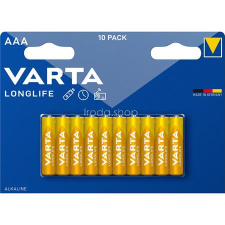 Varta Elem, AAA mikro, 10 db, VARTA &quot;Longlife&quot; ceruzaelem