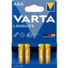 Varta Elem, AAA mikro, 4 db, VARTA "Longlife"