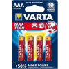Varta Elem, AAA mikro, 4 db, VARTA "MaxTech"