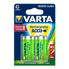 Varta Elem akkumulátor Varta Ready2Use C baby 3000mAh 2 db Ready to use tölthető akku tölthető elem