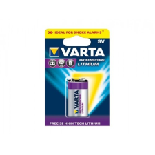 Varta Elem VARTA Professional Lithium 9V 9 v-os elem
