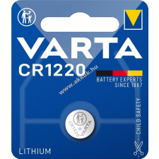 Varta gombelem CR1220 Líthium 1db/csom gombelem