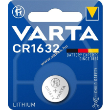 Varta gombelem CR1632 Líthium 1db/csom gombelem