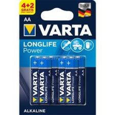 Varta Helps Longlife Power AA (LR06) ceruza elem 4+2db/bliszter (4906121436) ceruzaelem