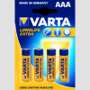 Varta Longlife Extra alkáli mirkoceruza elem (4xAAA)