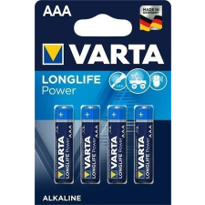  VARTA Longlife Power Alkáli Mikro Elem AAA B4 speciális elem
