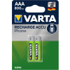 Varta Micro AAA akku típus DECT-Telefonhoz 800mAh 2db/csom. T398