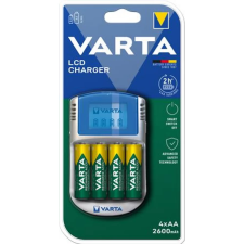 Varta Power Play Akkutöltő 12V USB + 4X AA 2700MAH tölthető elem