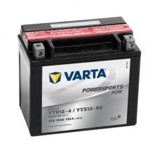 Varta Powersports AGM 12V 10Ah bal+ - YTX12-4 / YTX12-BS motor motorkerékpár akkumulátor akku 510012009 autó akkumulátor