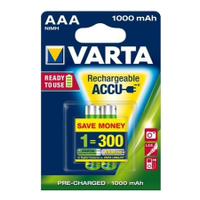 Varta Tölthető elem, AAA mikro, 2x1000 mAh, VARTA &quot;Professional Accu&quot; ceruzaelem