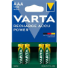 Varta Tölthető elem, AAA mikro, 4x1000 mAh, előtöltött, VARTA Power (VAKU14)