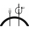 Varta USB kábel, 3-az-1-ben USB A–Light/Micro/C, 2m, VARTA