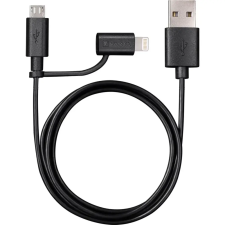 Varta USB Lightning + Micro USB Átalakító Fekete 1m 57943101401 kábel és adapter